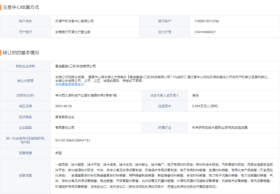 清華系氫能企業(yè)股權(quán)轉(zhuǎn)讓 174萬拋售7.5%股份，虧損困境引業(yè)內(nèi)觀望